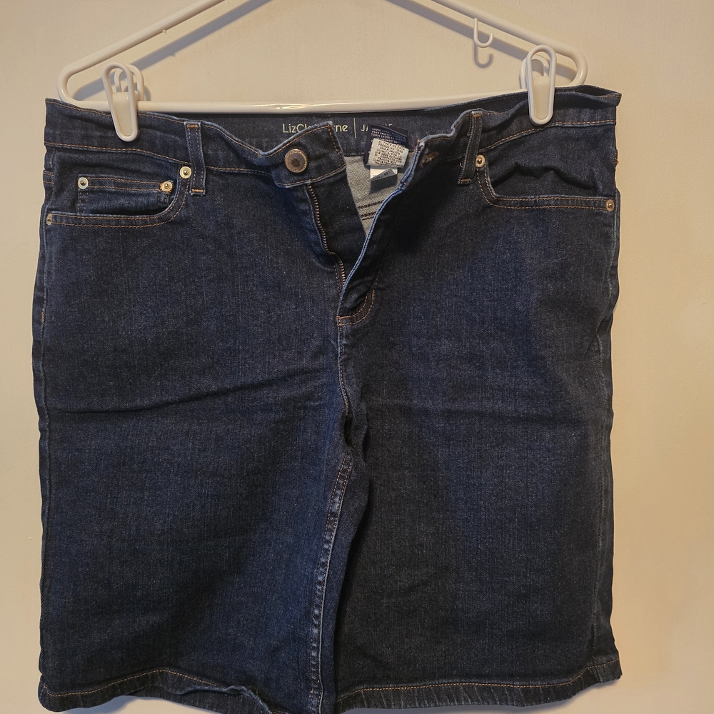 Liz Claiborne Indigo Denim Shorts